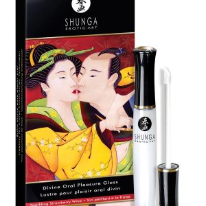 Shunga | Divine Oral Pleasure Gloss : Strawberry Wine — Arousal Gels by Shunga