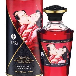 Shunga | Intimate Kisses Oil | 100ml : Cherry — Massage Oils & Candles by Shunga