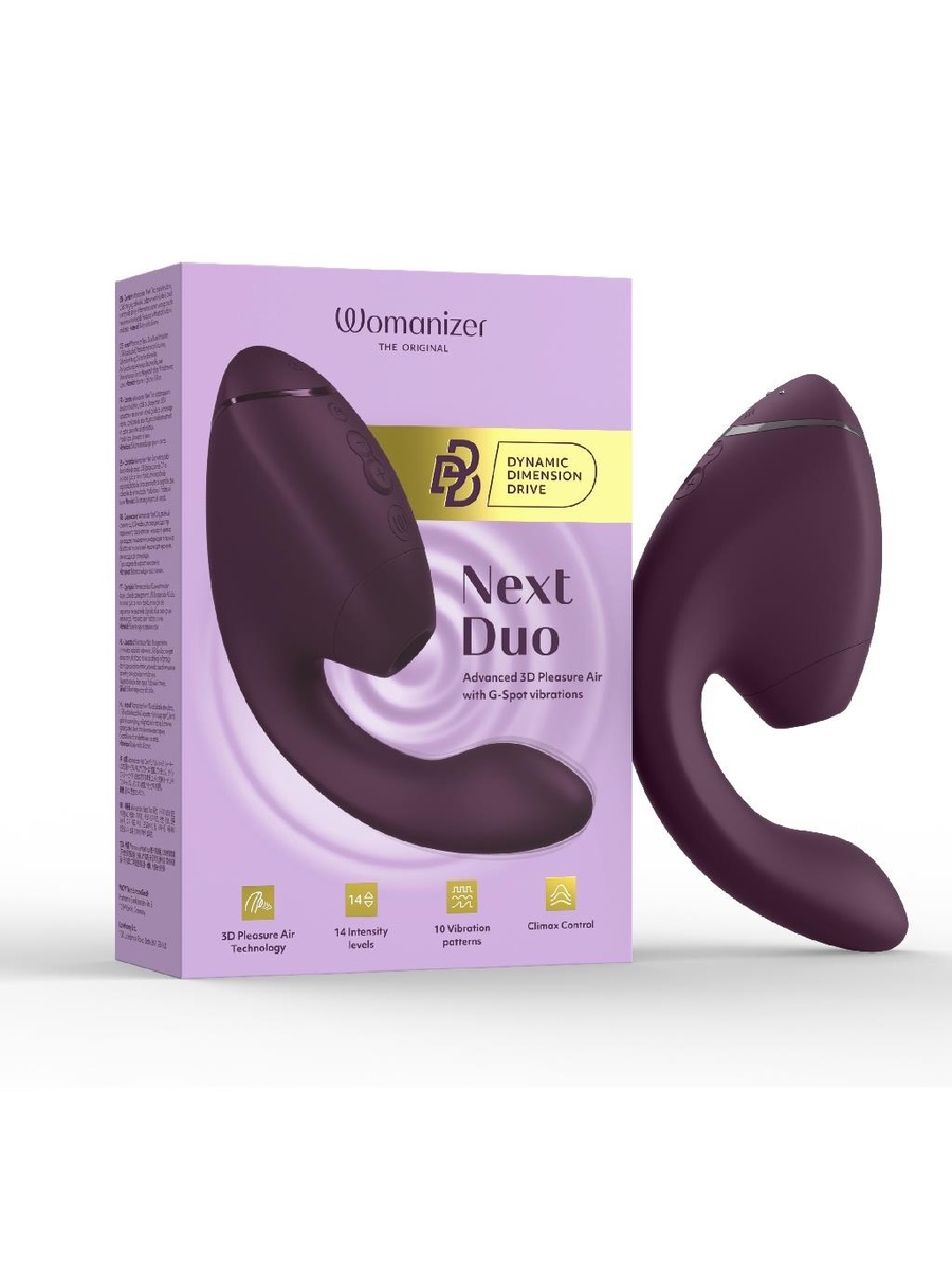 Womanizer | Next Duo : Dark Purple — product photo 2